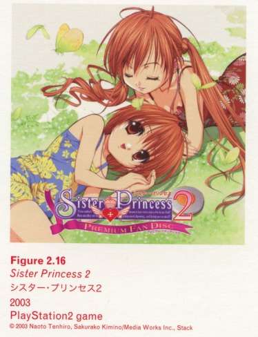 Figure top right: Sister Princess 2 200321ya PlayStation2 game