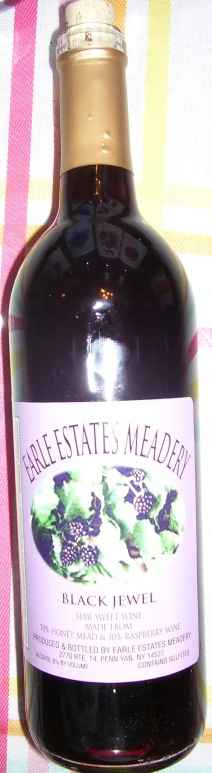 Earle Estates, “Black jewel” mead