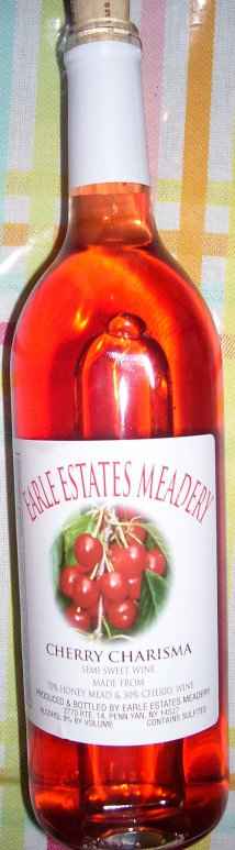 Earle Estates, “Cherry charisma” mead